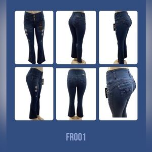 Franka Colombian Style Butt Lifting Jean FR001 New With Tags